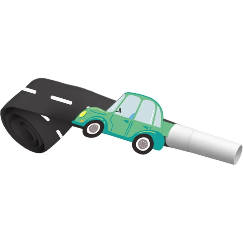 Rullakielet - Wacky Wheels - 6 kpl