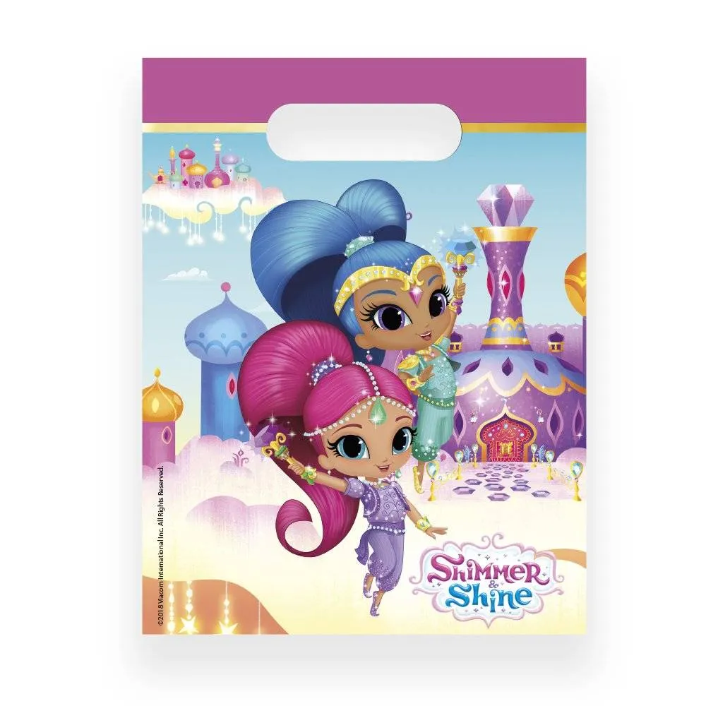 Shimmer And Shine jakopussit 23cm 6kpl