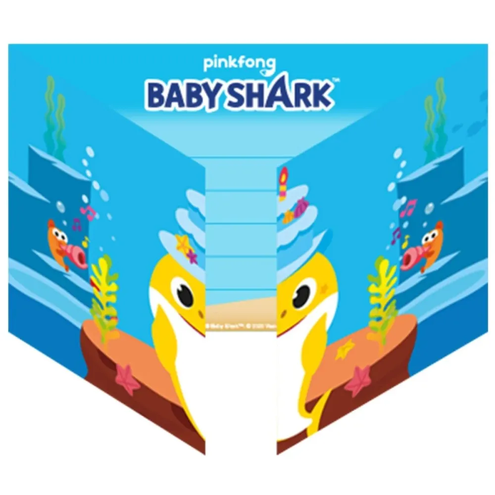 Vauva Shark kutsut 8kpl