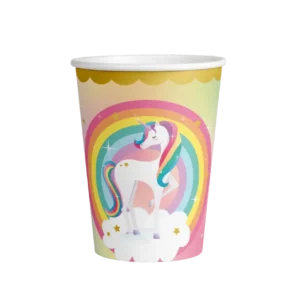 Yksisarvinen kupit 9cm 8kpl