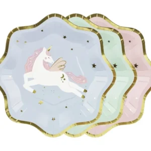 Yksisarvinen lautaset 18cm 6kpl