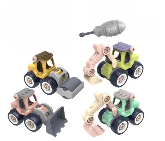 Building Masters Mini Engineering Vehicle Set™ - Mini rakennusajoneuvot