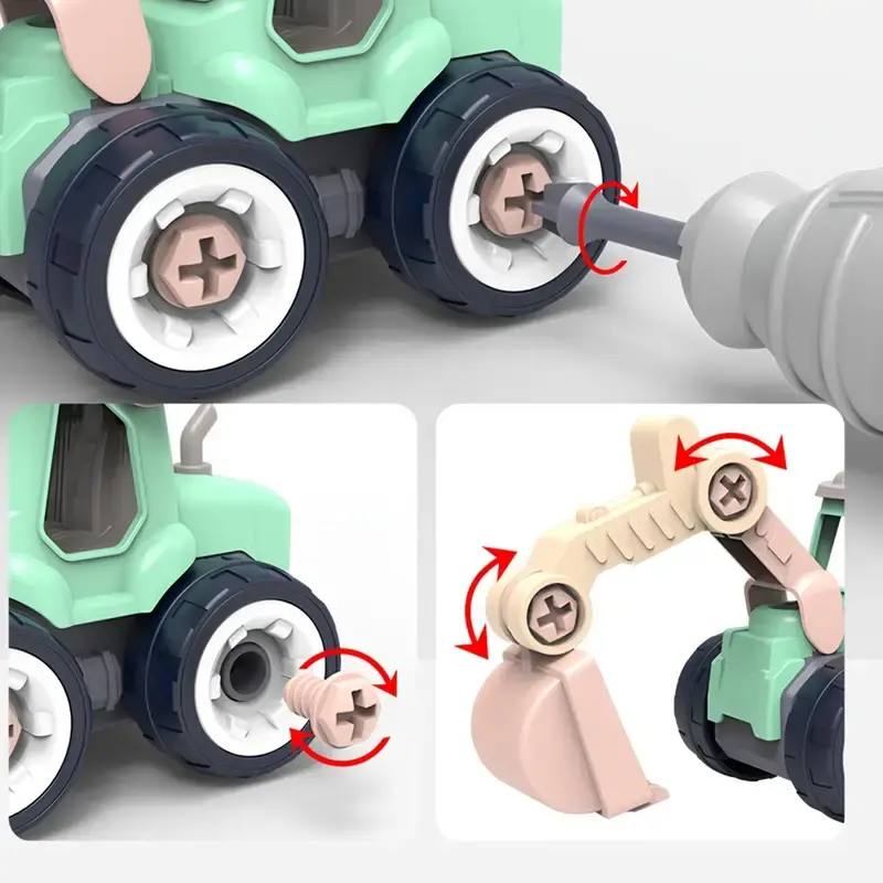 Building Masters Mini Engineering Vehicle Set™ - Mini rakennusajoneuvot