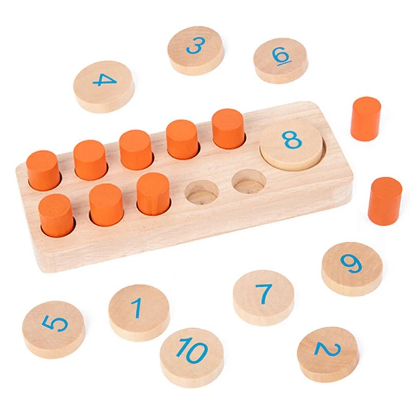 EcoToys Numberwise | Leikkisästi oppiminen laskemaan - Opettava setti lapsille