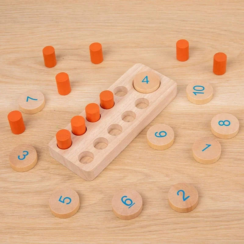 EcoToys Numberwise | Leikkisästi oppiminen laskemaan - Opettava setti lapsille