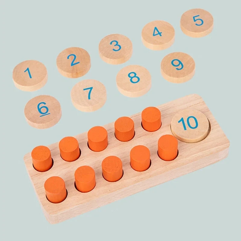EcoToys Numberwise | Leikkisästi oppiminen laskemaan - Opettava setti lapsille