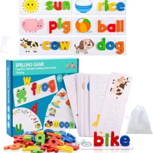 SpellFun | Leikkisästi oppiminen lukemaan – Montessori-äännepeli palapeli