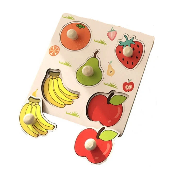 Ecotoys PuzzelPals | Leikkien oppiminen - Puiset 3D Montessori palapeli