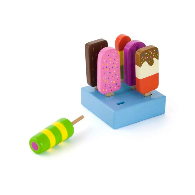 Kid'oh Leluruoka - Jäätelötikut - 6 kpl.