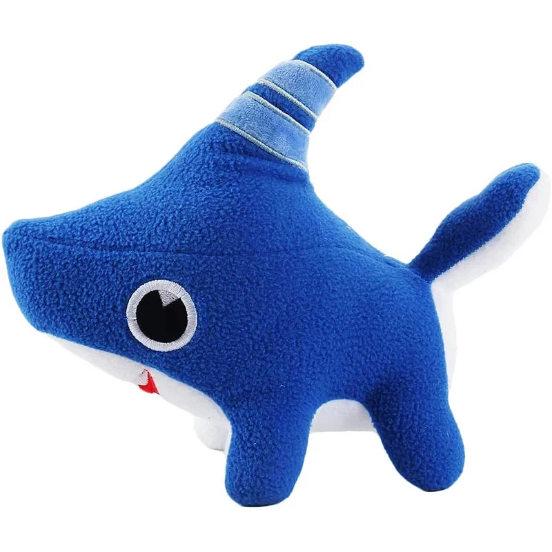 25cm Shark Dog Plush Toy Shark Dog Stuffed Animals Blue Shark Stuffed Animals Plushies Baby Boys Girls Kid Birthday Gift