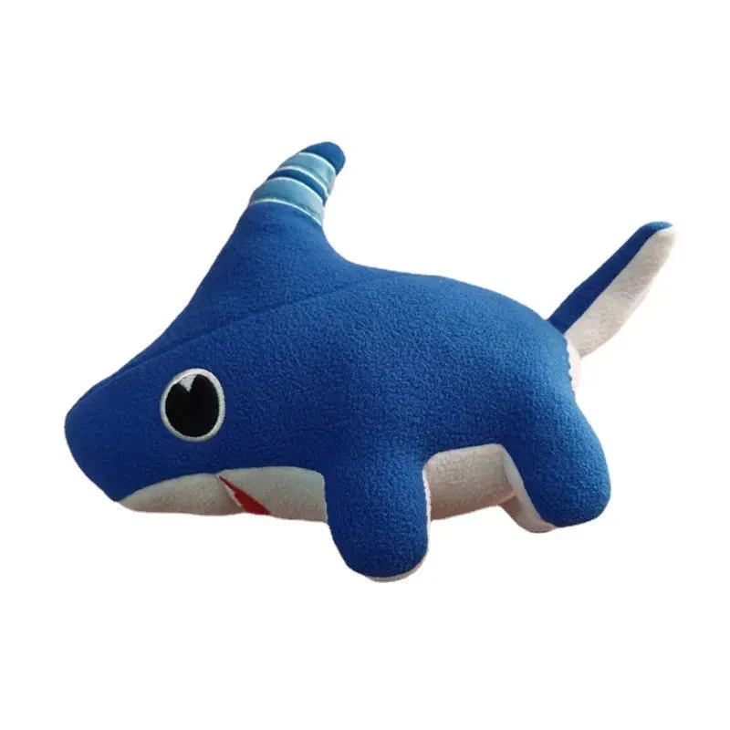 25cm Shark Dog Plush Toy Shark Dog Stuffed Animals Blue Shark Stuffed Animals Plushies Baby Boys Girls Kid Birthday Gift