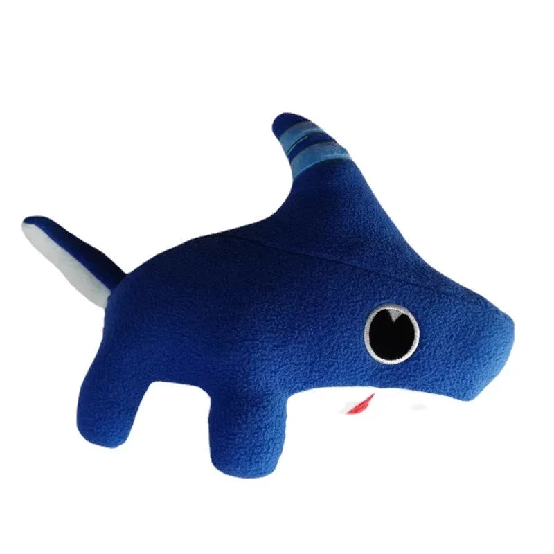 25cm Shark Dog Plush Toy Shark Dog Stuffed Animals Blue Shark Stuffed Animals Plushies Baby Boys Girls Kid Birthday Gift