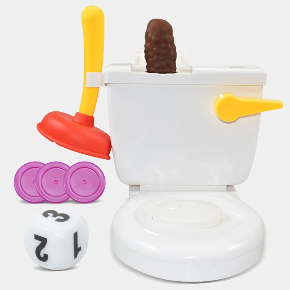 Flying Poop Game™ - Kuka nappaa lentävän kakan? - Perhepeli
