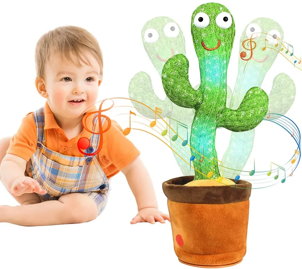 Happy Cactus™ - Lelu joka vastaa ääniin - Tanssiva kaktus