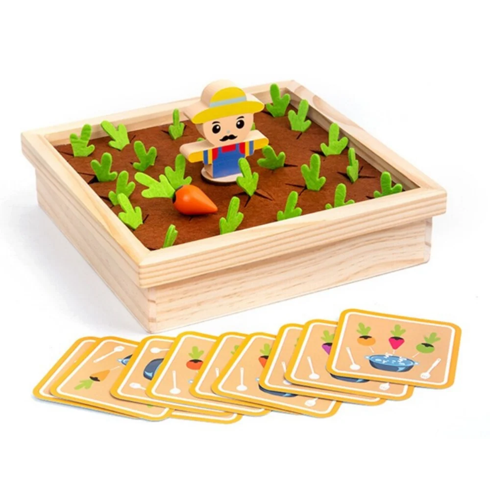 Harvest Game™ - Tutustu erilaisiin vihanneksiin - Kasvimaa lapsille