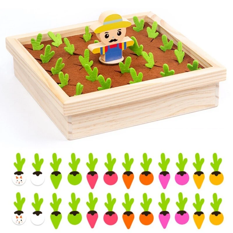 Harvest Game™ - Tutustu erilaisiin vihanneksiin - Kasvimaa lapsille