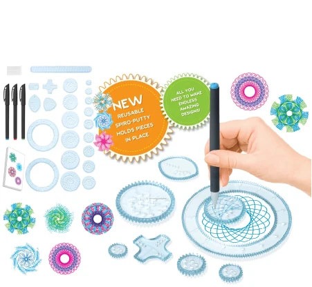 Spirograph™ - Loputonta piirtämisen hauskuutta! - Piirustussarja