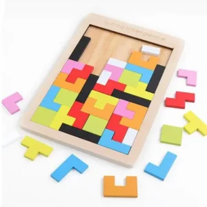 Woods™ - Aivojumppa lapsille - Montessori Tetris-palapeli