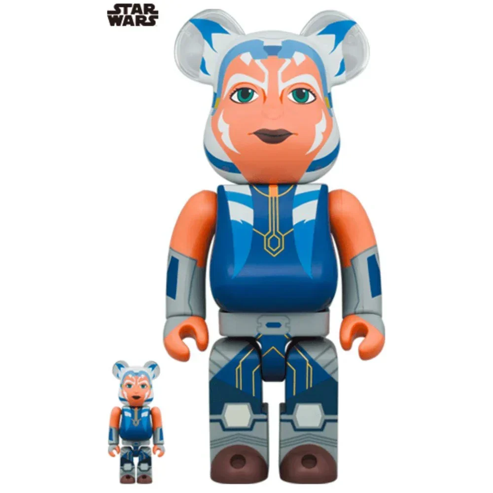 100% & 400% Bearbrick -setti – Ahsoka Tano ( Clone Wars Ver.)