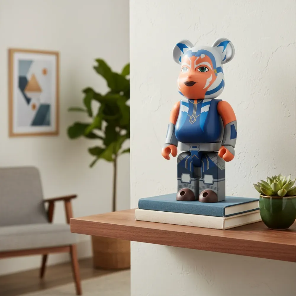 100% & 400% Bearbrick -setti – Ahsoka Tano ( Clone Wars Ver.)