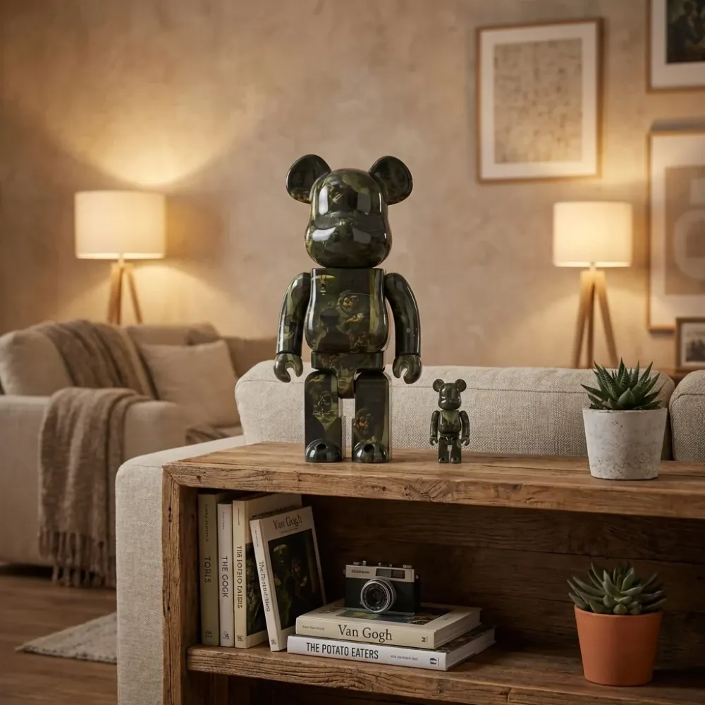 100 % & 400 % Bearbrick -setti – Van Gogh: Perunansyöjät