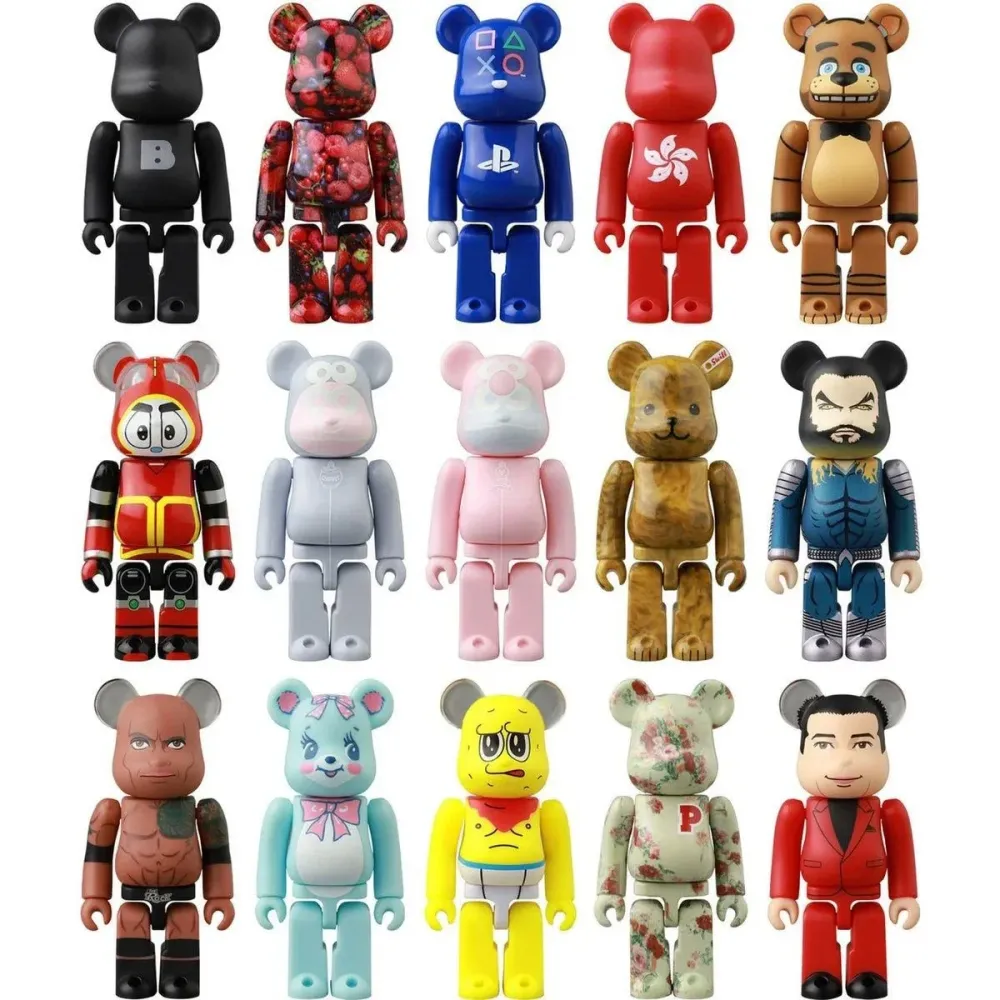 100 % Bearbrick Blindbox sarja 48 - 1 kpl