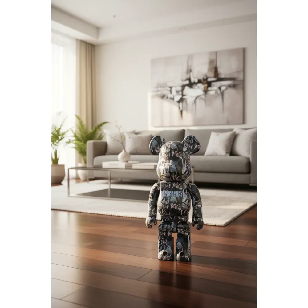 1000% Bearbrick - Strange Days ( Doors)