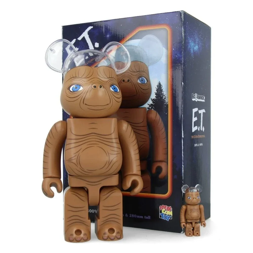 400% & 100% Bearbrick Setti - E.T.