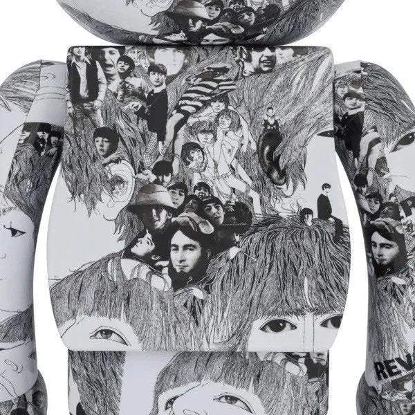 400 % & 100 % Bearbrick -setti – Beatles (Revolver)