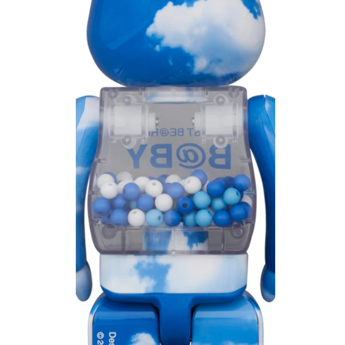400 % & 100 % Bearbrick -setti – My First Bearbrick Baby (Blue Sky edition)
