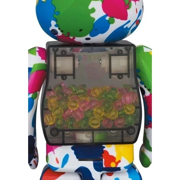 400 % & 100 % Bearbrick -setti - My First Bearbrick Baby (Color Splash)