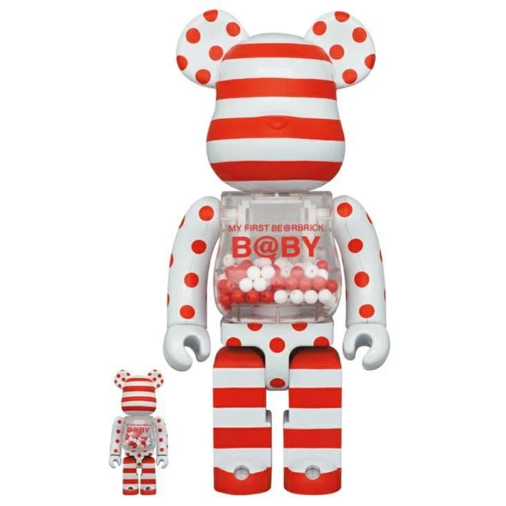 400% & 100% Bearbrick Setti - My First Bearbrick Baby (Erikoisversio BWWT 3)