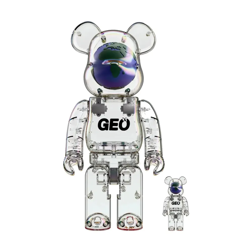 400 % & 100 % Bearbrick -setti – GEO (Limited Edition)