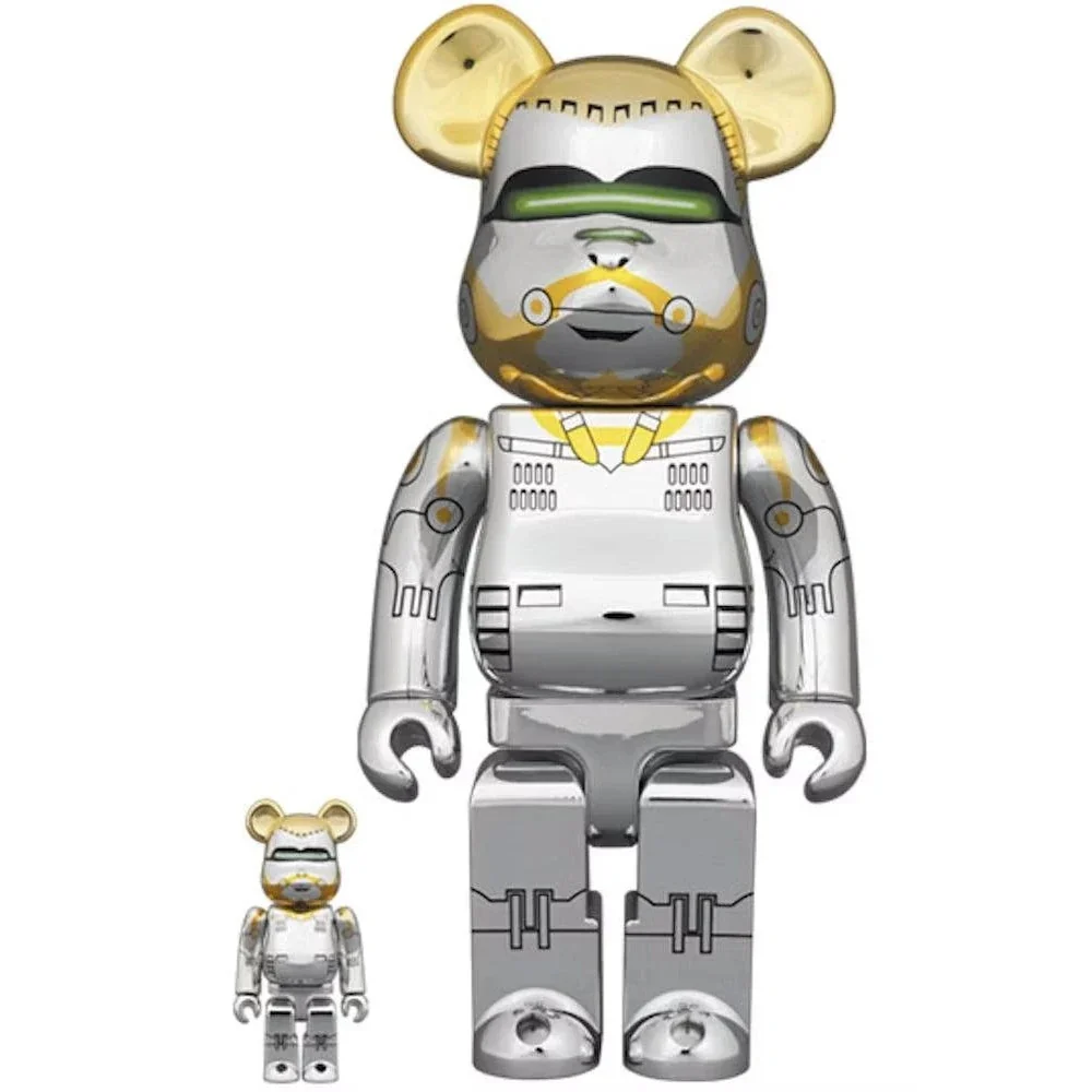 400% & 100% Bearbrick -setti – Hajime Sorayama x Weeknd