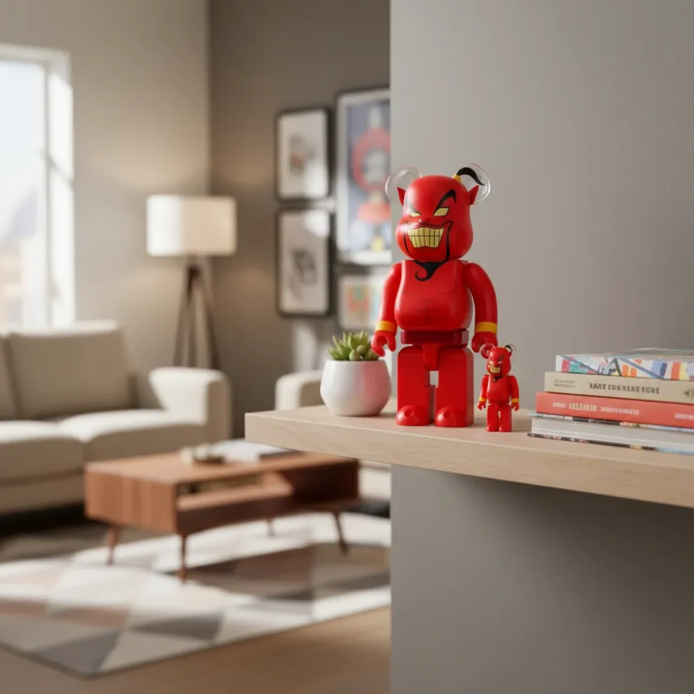 400 % & 100 % Bearbrick -setti – Jafar (Disney Aladdin)