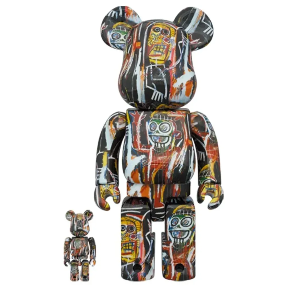400 % & 100 % Bearbrick -setti – Jean-Michel Basquiat v11