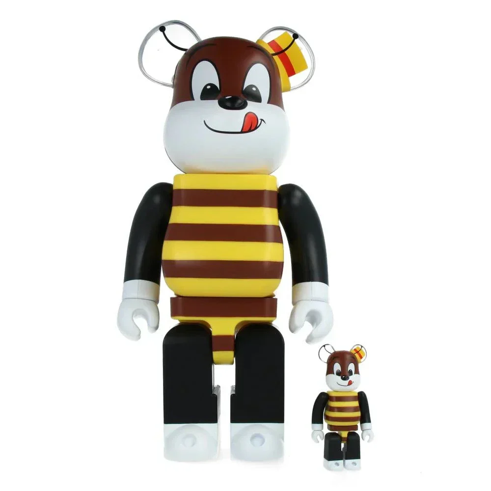 400% & 100% Bearbrick -setti – Kellogg's (Honey)