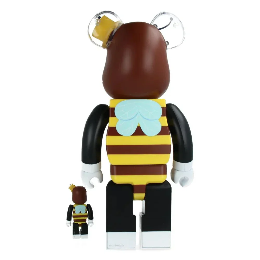 400% & 100% Bearbrick -setti – Kellogg's (Honey)
