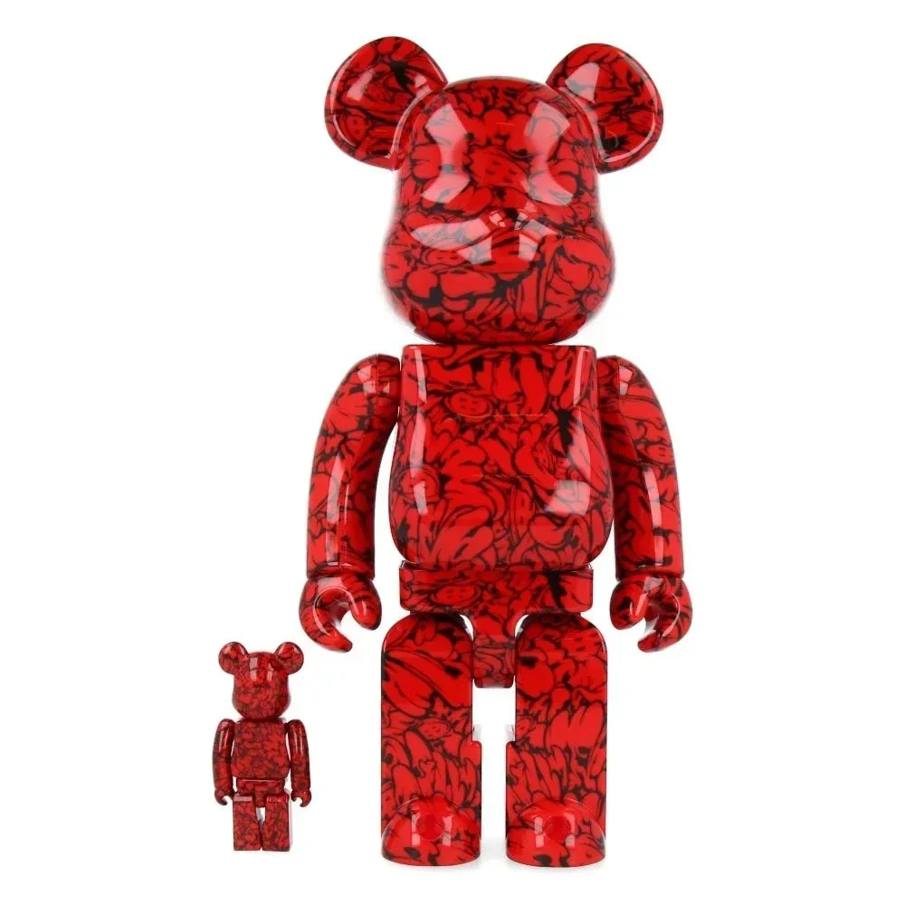 400% & 100% Bearbrick setti - Mr. Scarlet Shun Sudo