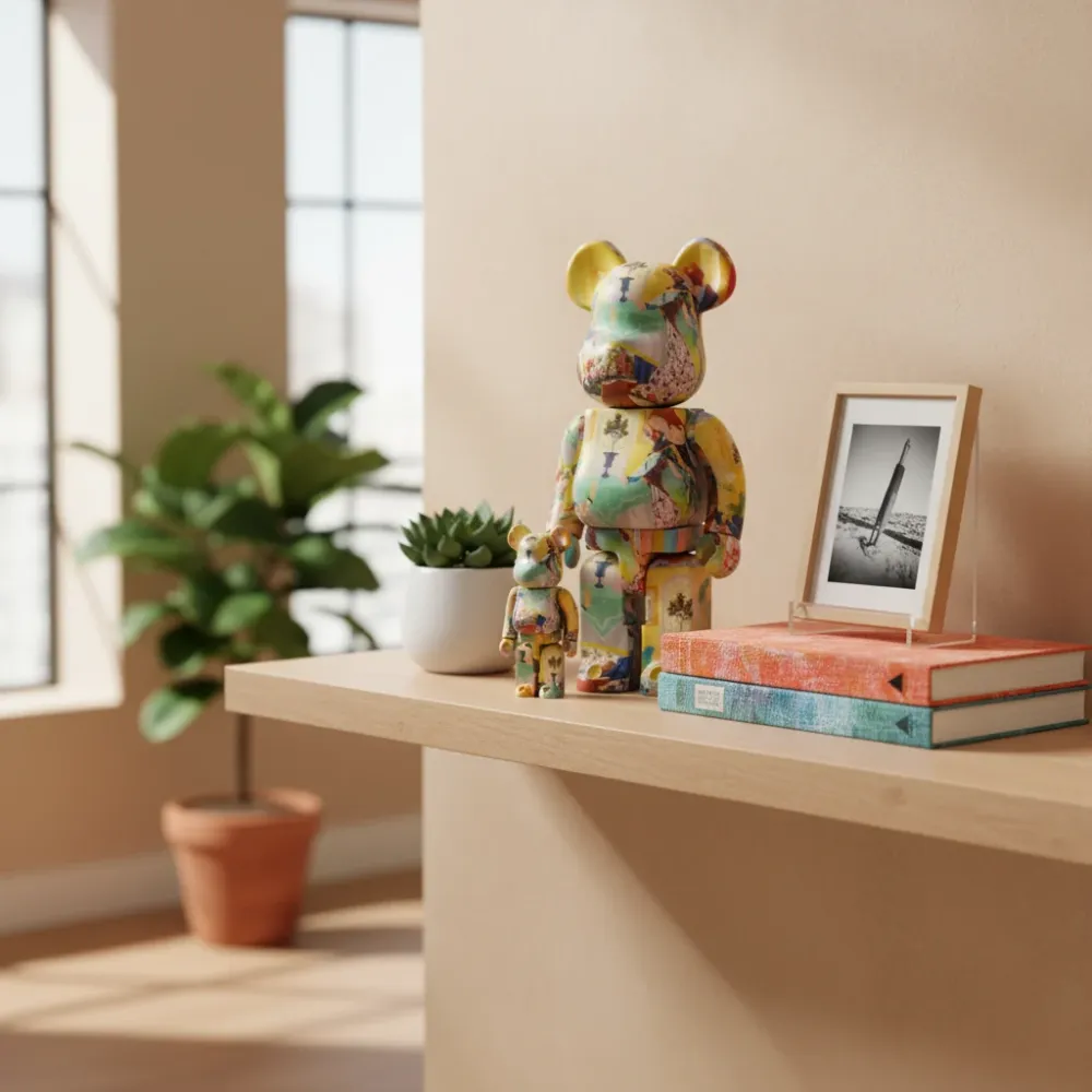 400% & 100% Bearbrick -setti - Tomokazu Matsuyama