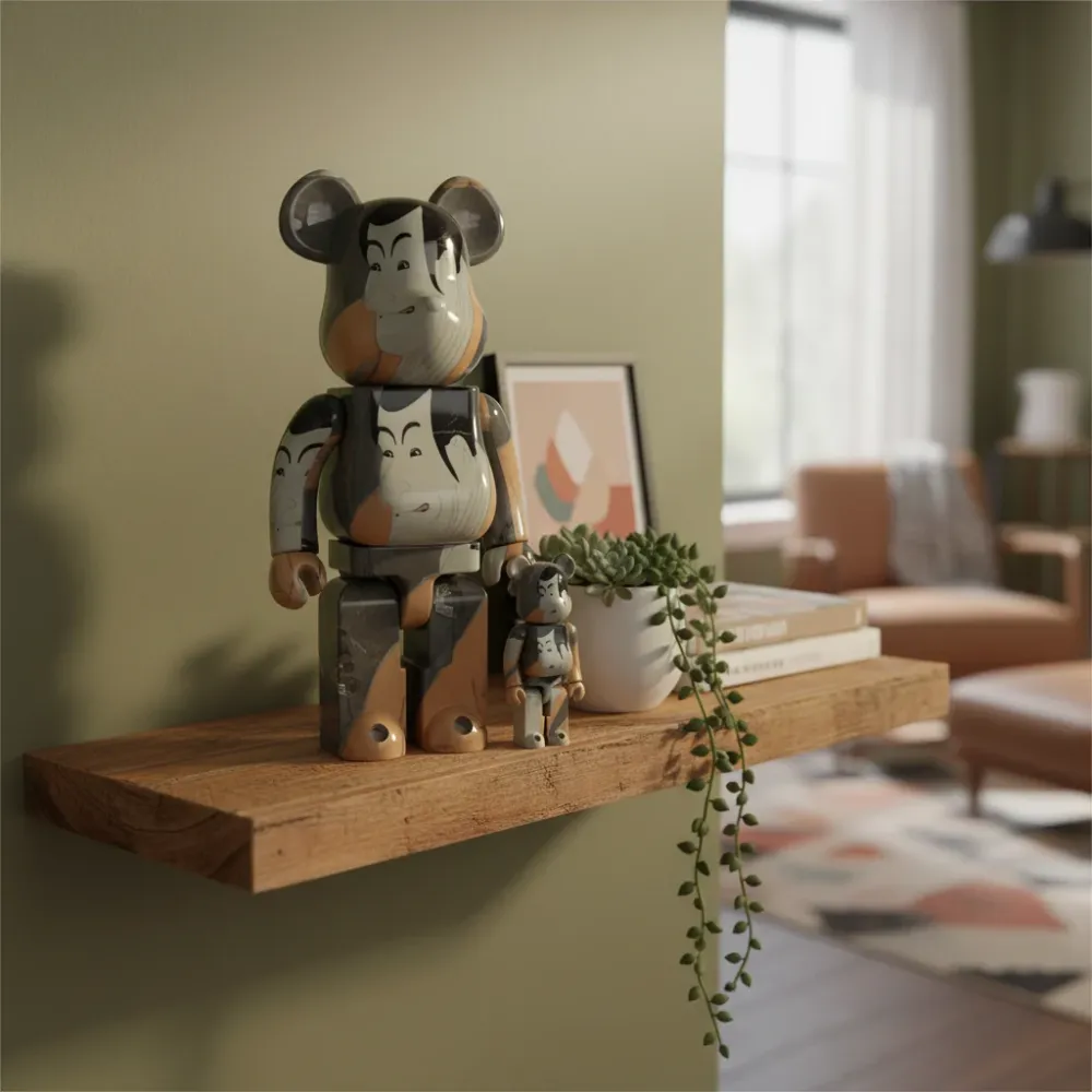 400% & 100% Bearbrick -setti – Toshusai Sharaku Ichikawa Ebizo IV