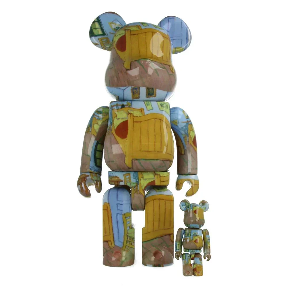 400% & 100% Bearbrick -setti – Van Gogh ( Bedroom)