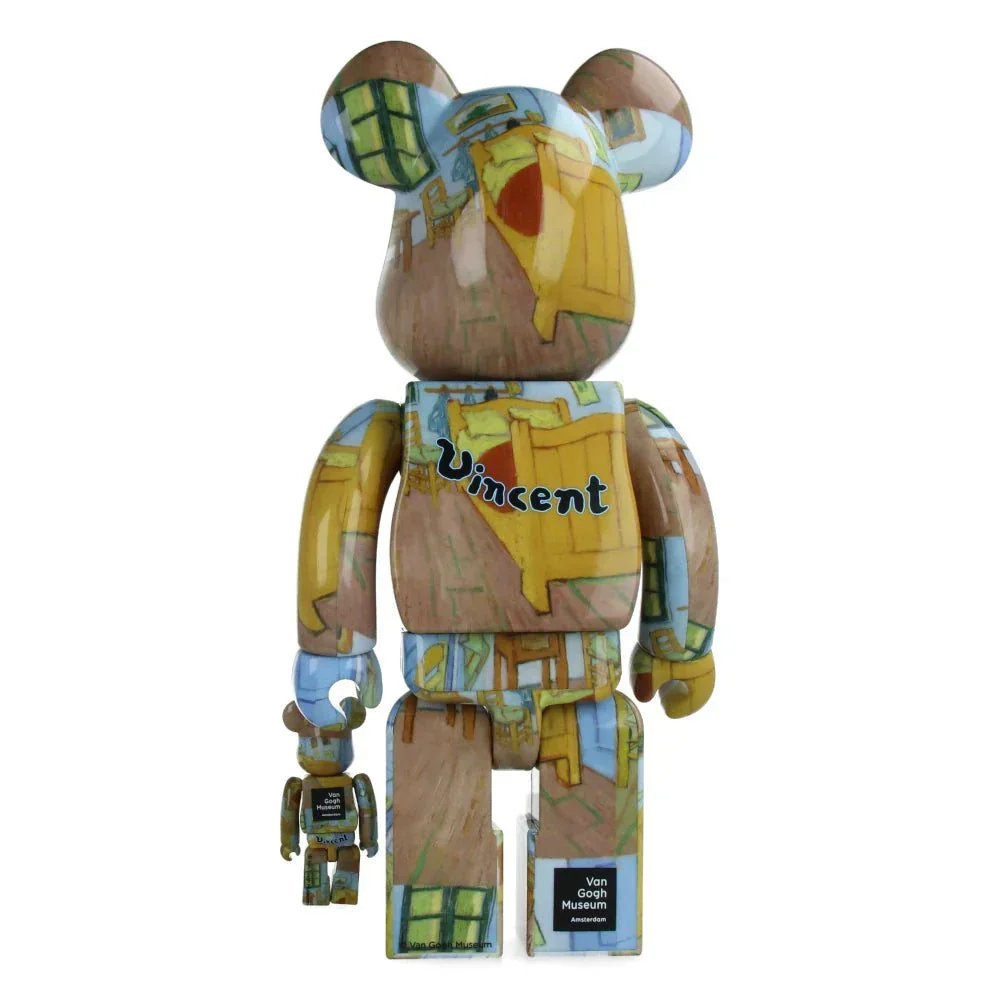 400% & 100% Bearbrick -setti – Van Gogh ( Bedroom)
