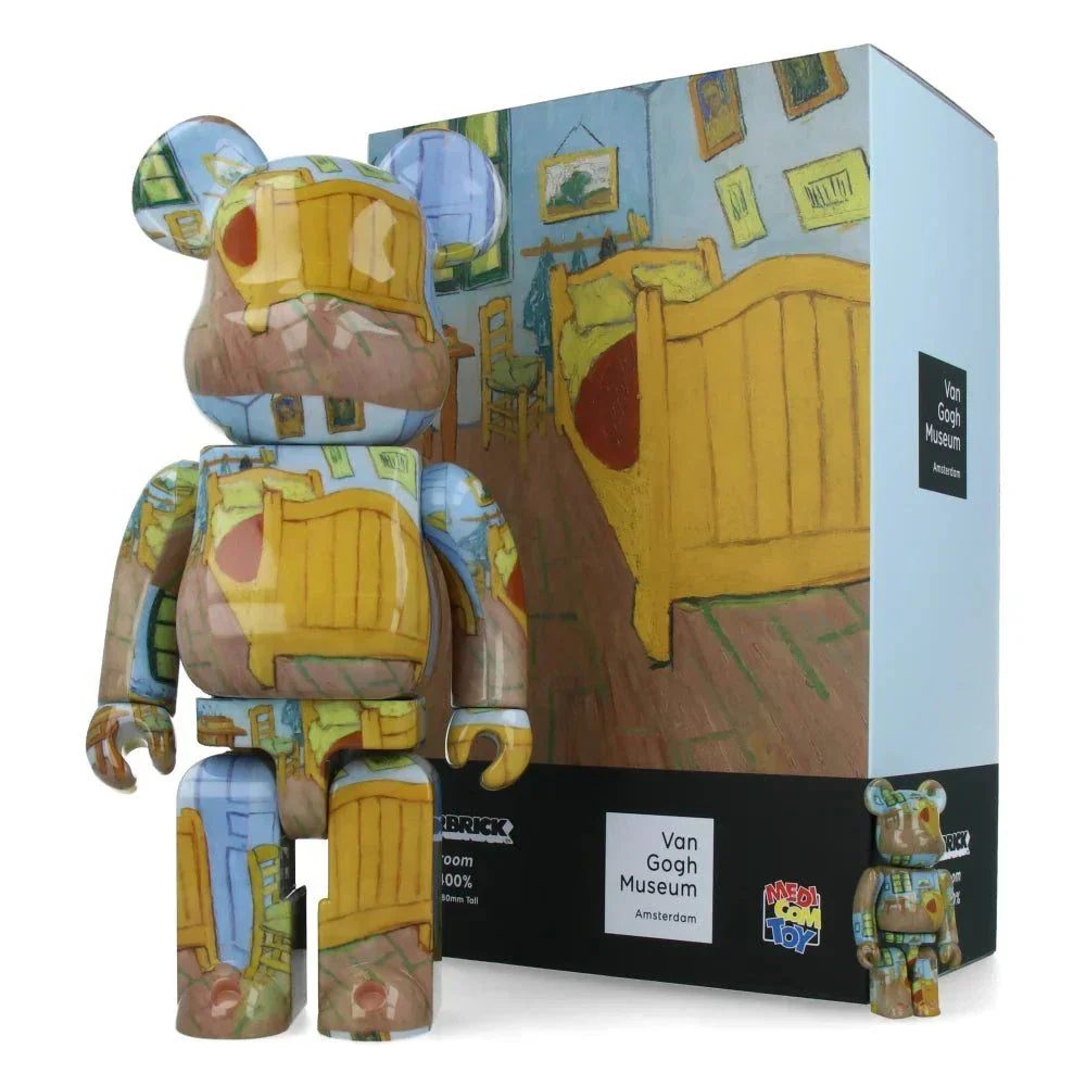 400% & 100% Bearbrick -setti – Van Gogh ( Bedroom)