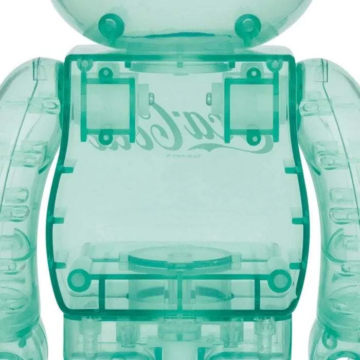 400% & 100% Bearbrick-setti - Coca-Cola (Georgia Green)