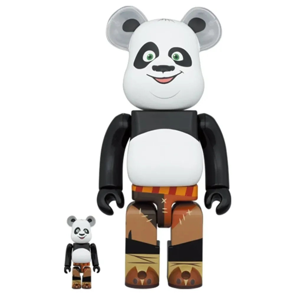 400% & 100% Bearbrick-setti – Po (Kung Fu Panda)