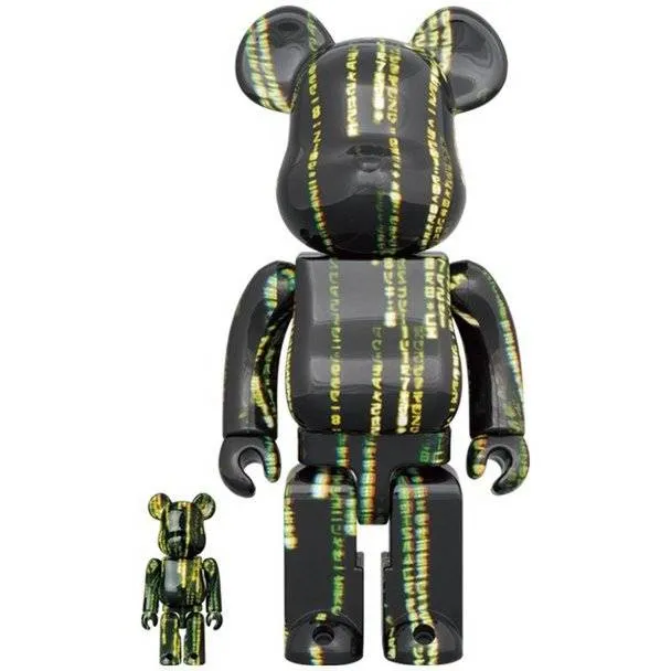 400% & 100% Bearbrick-setti – Matrix Resurrections