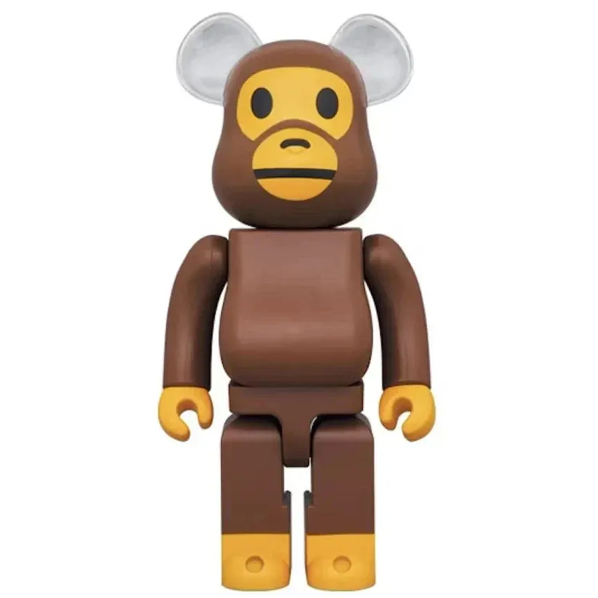 400 % Bearbrick – Baby Milo BAPE (Ear Clear Ver.)