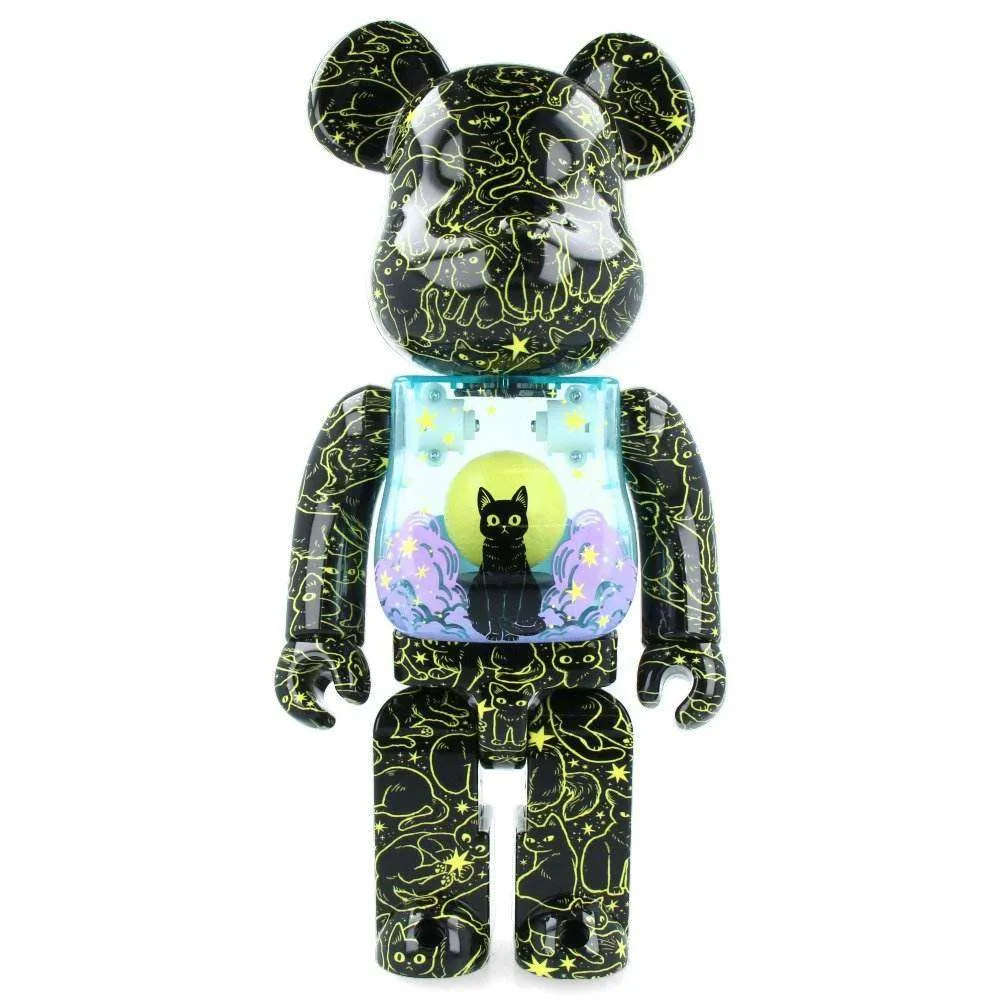 400 % Bearbrick – Cat Night Sky (Hikari Bambi)