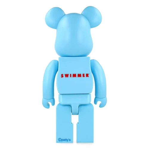 400% Bearbrick – Huglly (Swimmer)